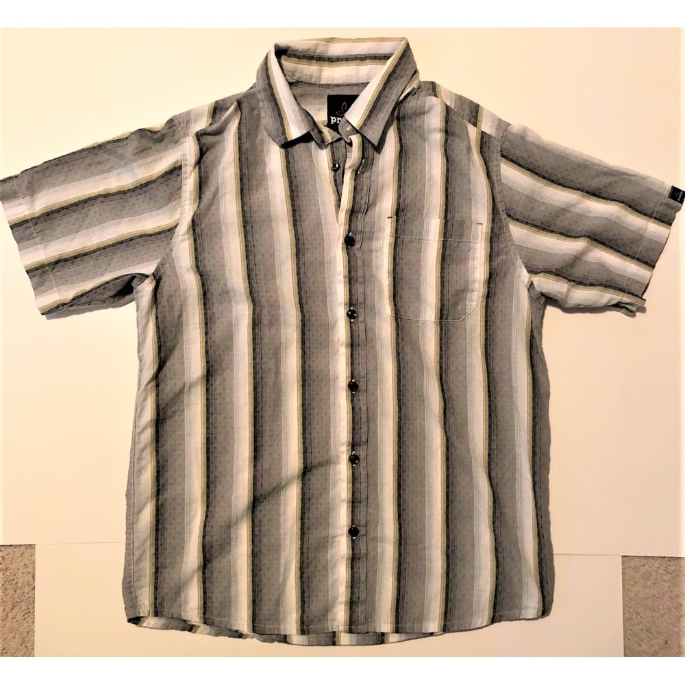 prAna Men's Short Sleeve Shirt - Size Small